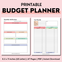 Budget Planner (Printable)