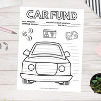 Car Sinking Fund Tracker (Printable)