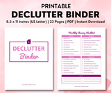 Declutter Binder
