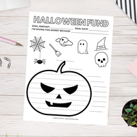 Halloween Savings Tracker (Printable)