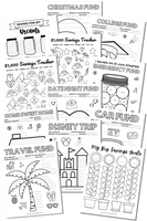 Savings Trackers Printable Bundle