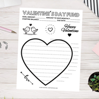 Valentine's Day Savings Tracker (Printable)